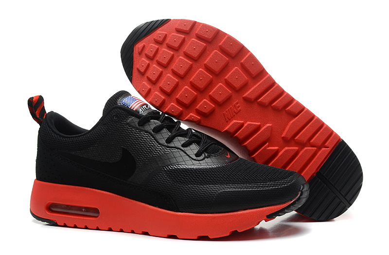 Nike Air Max Shoes Womens Black/Red Online